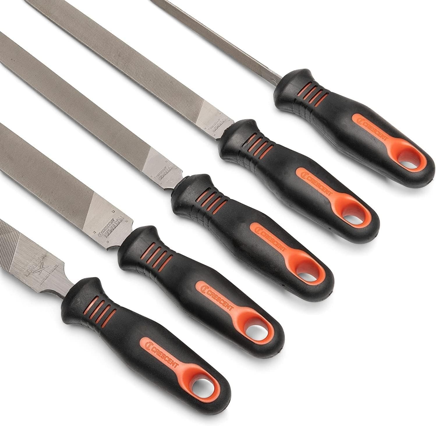 Crescent 5-Piece General Purpose File Set - Ergonomic Comfort & Functionality