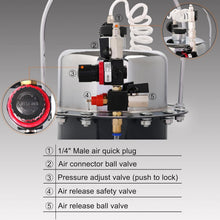 Load image into Gallery viewer, Professional Pneumatic Brake Bleeder Kit with Oil Collection Bottle &amp; Adapters