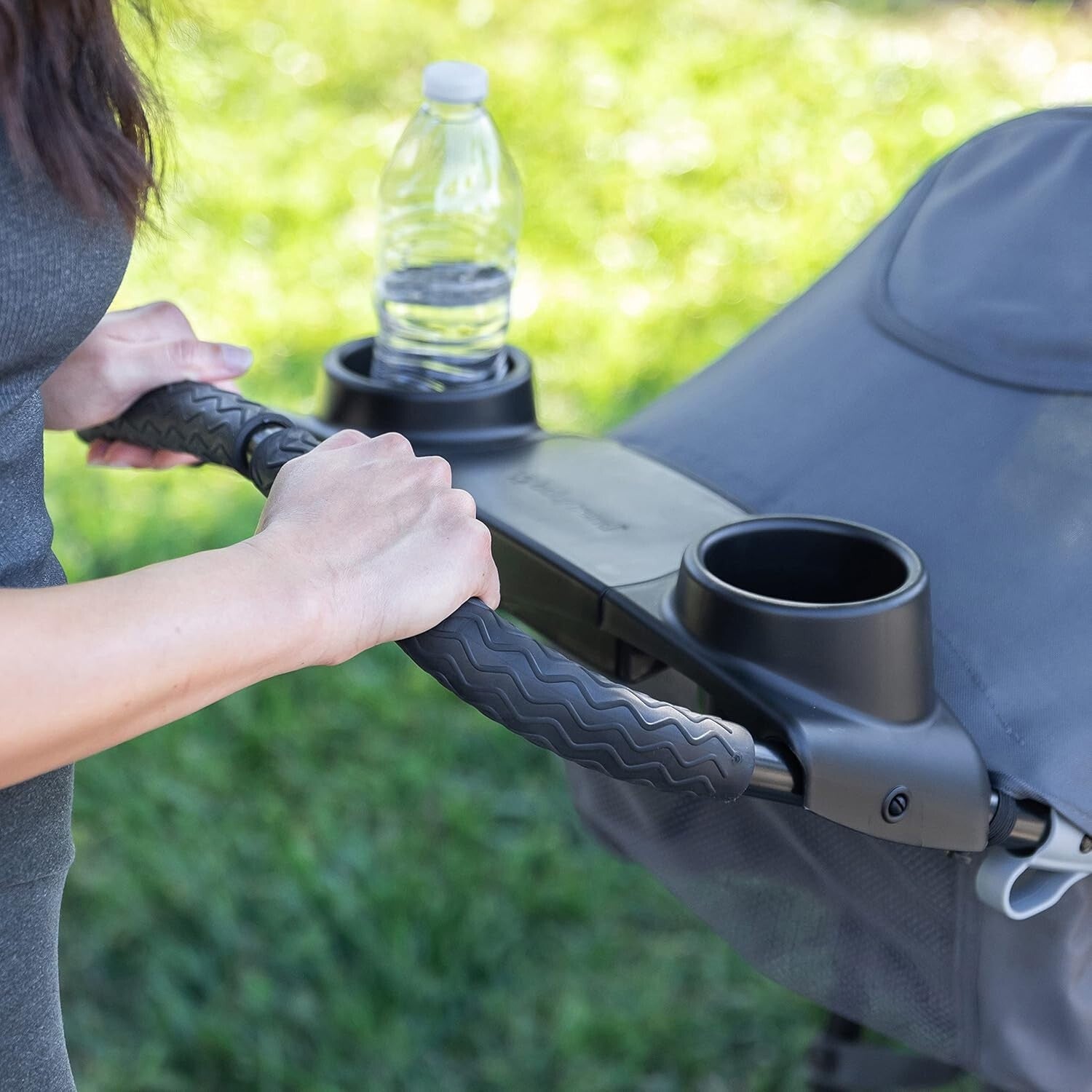 Expedition Jogger Dash Black: All-Terrain Baby Stroller with 4 Cup Holders