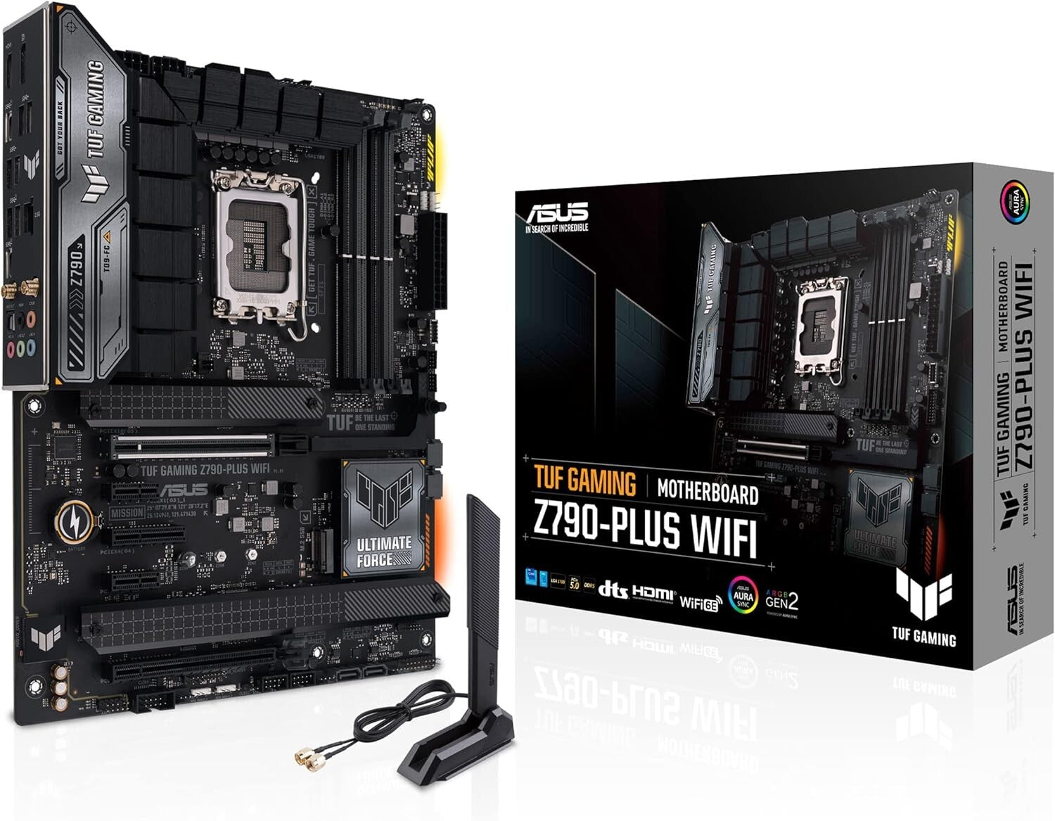 All-In-One TUF Gaming Motherboard with PCIe 5.0, M.2 Slots, and AI Audio
