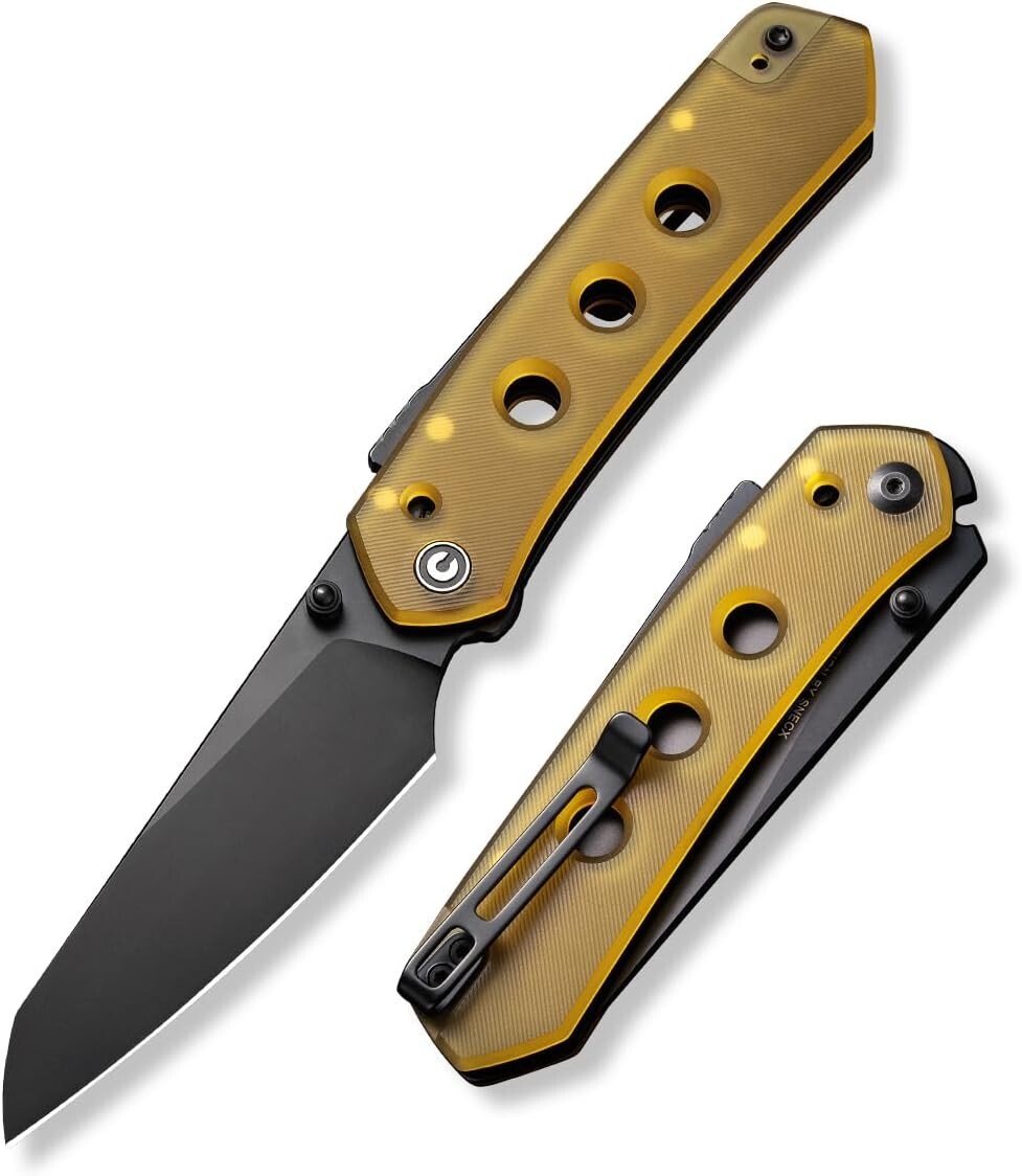 Superlock EDC Pocket Knife with Nitro-V Blade and Lightweight ULTEM Handle