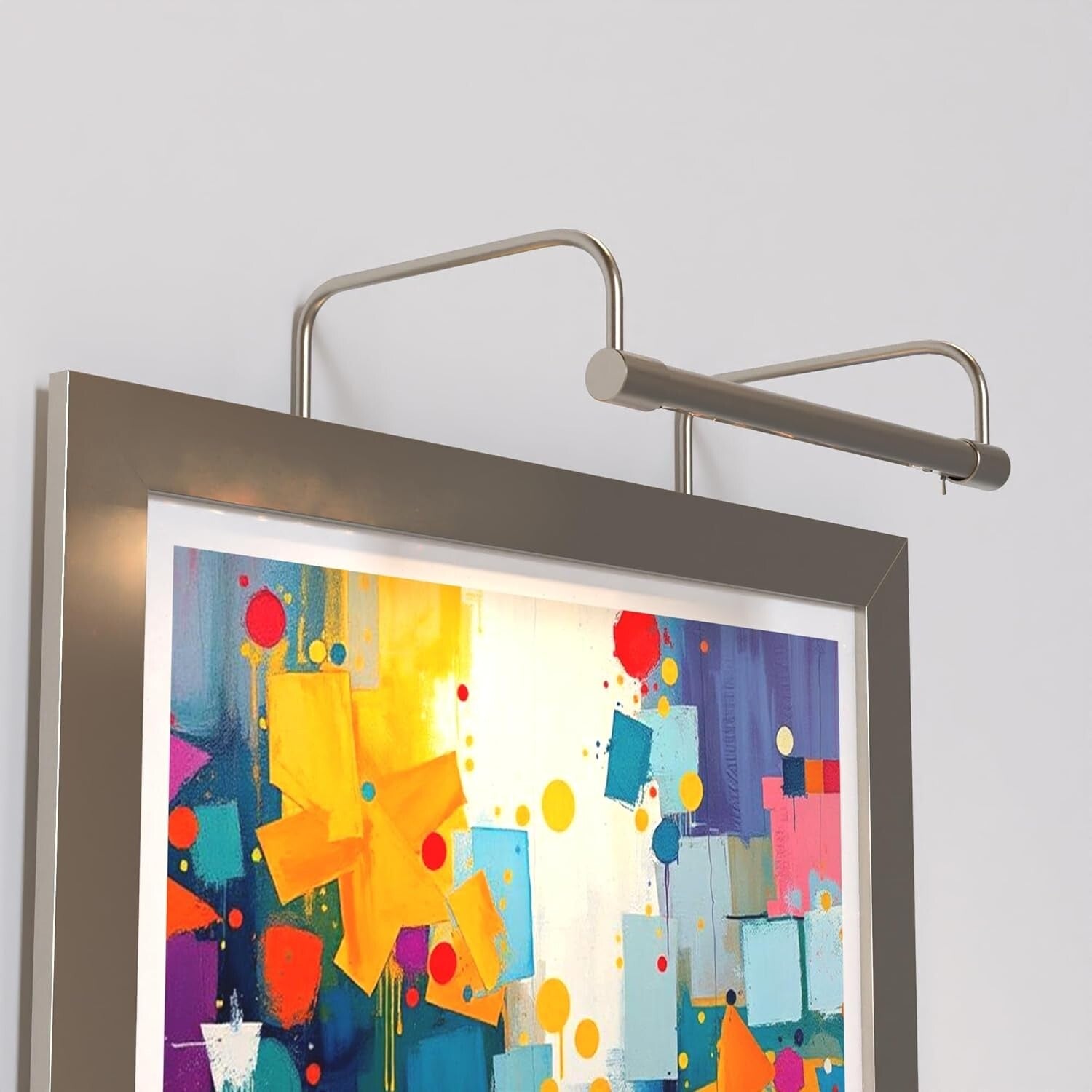 12-Inch Slimline Picture Light with Toggle Switch - Warm White LED Illumination