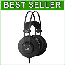 Load image into Gallery viewer, Professional Over-Ear Headphones with 40mm Drivers &amp; Self-Adjusting Headband