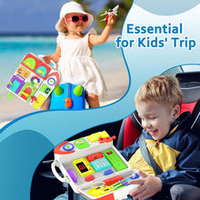 Load image into Gallery viewer, Engaging Musical Toy for Toddlers 1-3: Montessori Busy Board &amp; Bilingual Fun