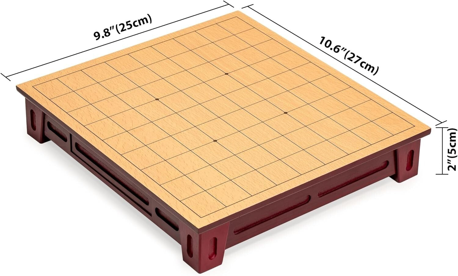 Deluxe Japanese Chess Game Set with Elegant Design and Koma Playing Pieces