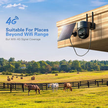Load image into Gallery viewer, Wireless Outdoor Security Camera with Built-In SIM, Night Vision &amp; Two-Way Talk