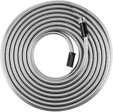 Load image into Gallery viewer, Lightweight 75FT Metal Garden Hose - Heavy Duty, Puncture Resistant &amp; Safe
