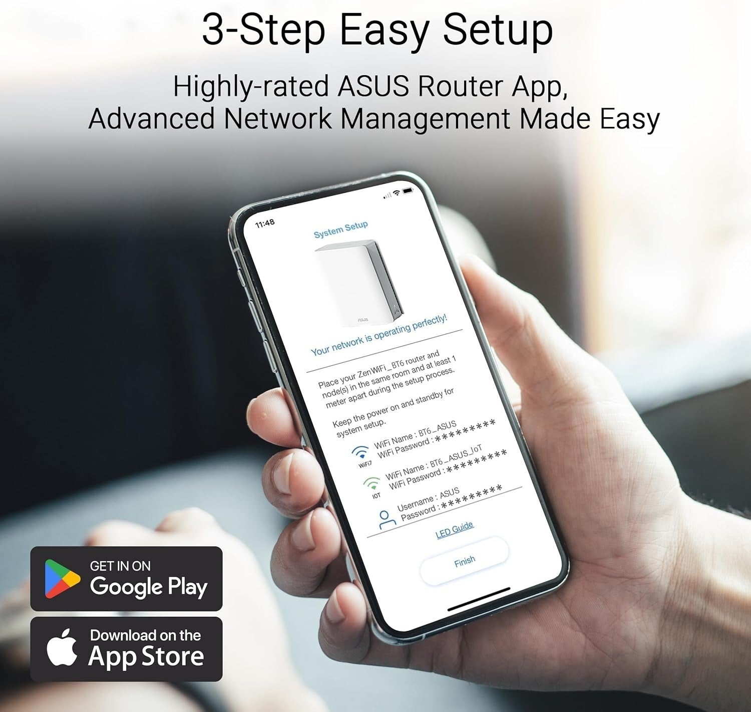 Ultimate WiFi 7 Mesh System with 9.4 Gbps Speed, 5800 sq.ft. Coverage, 2-Pack