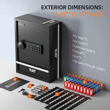 Load image into Gallery viewer, Professional Key Lock Box - Secure Storage for 71 Keys, Easy Access Design