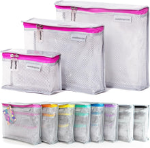 Load image into Gallery viewer, Leak-Proof Toiletry Bag Set of 3 - Waterproof Travel Organizers for Essentials