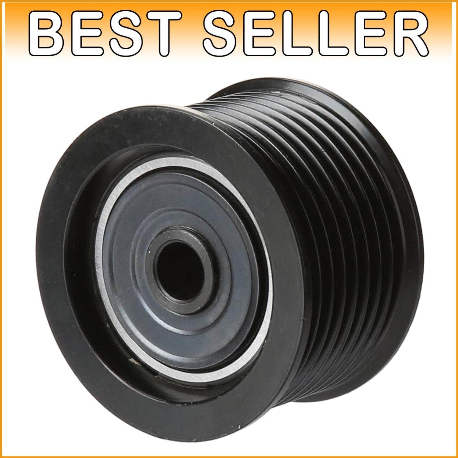 Efficient V-Belt Idler Pulley - Machined for Minimal Noise & Maximum Durability