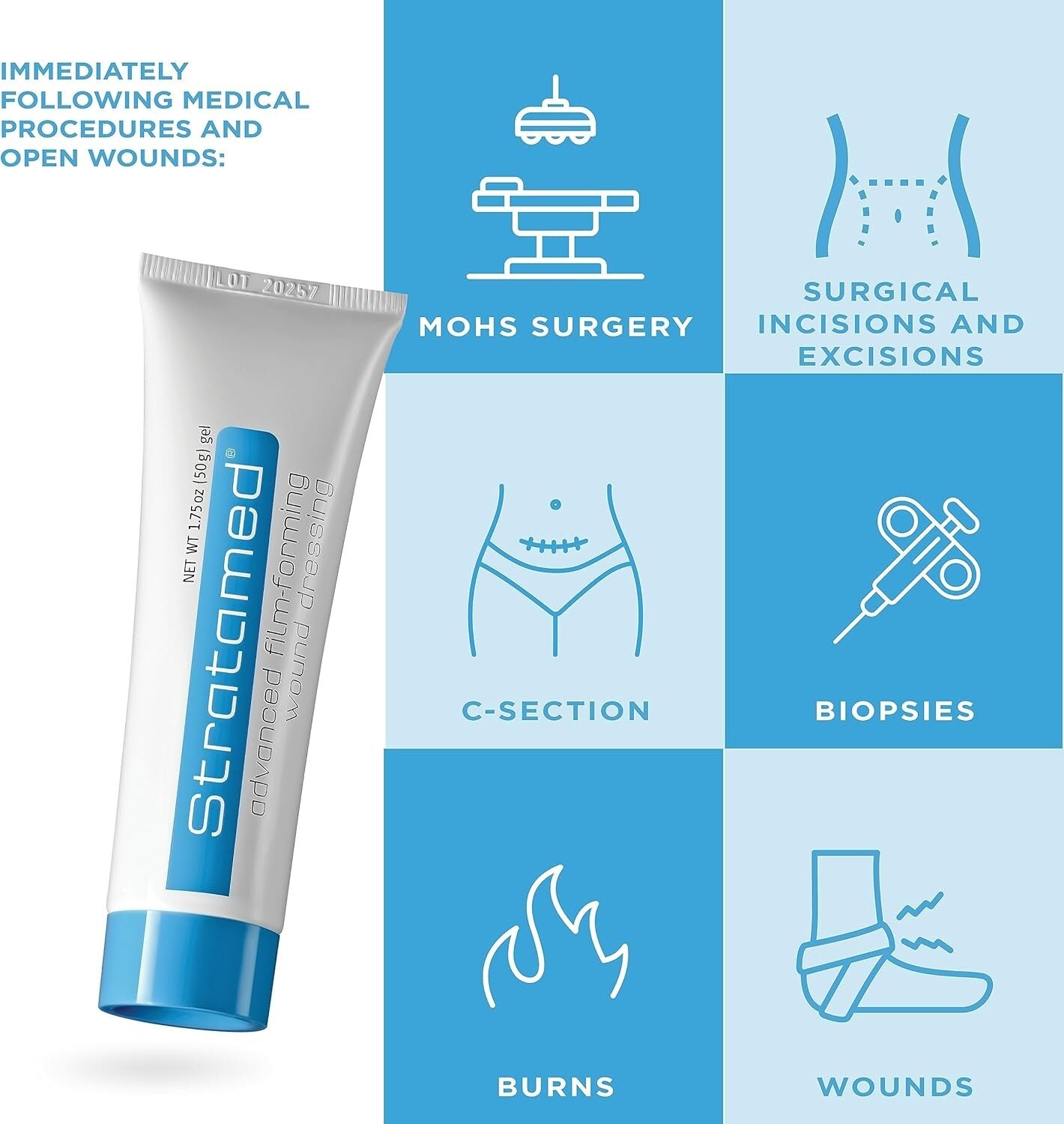 Flexible Transparent Wound Dressing - 5g for Faster Healing & Reduced Scarring