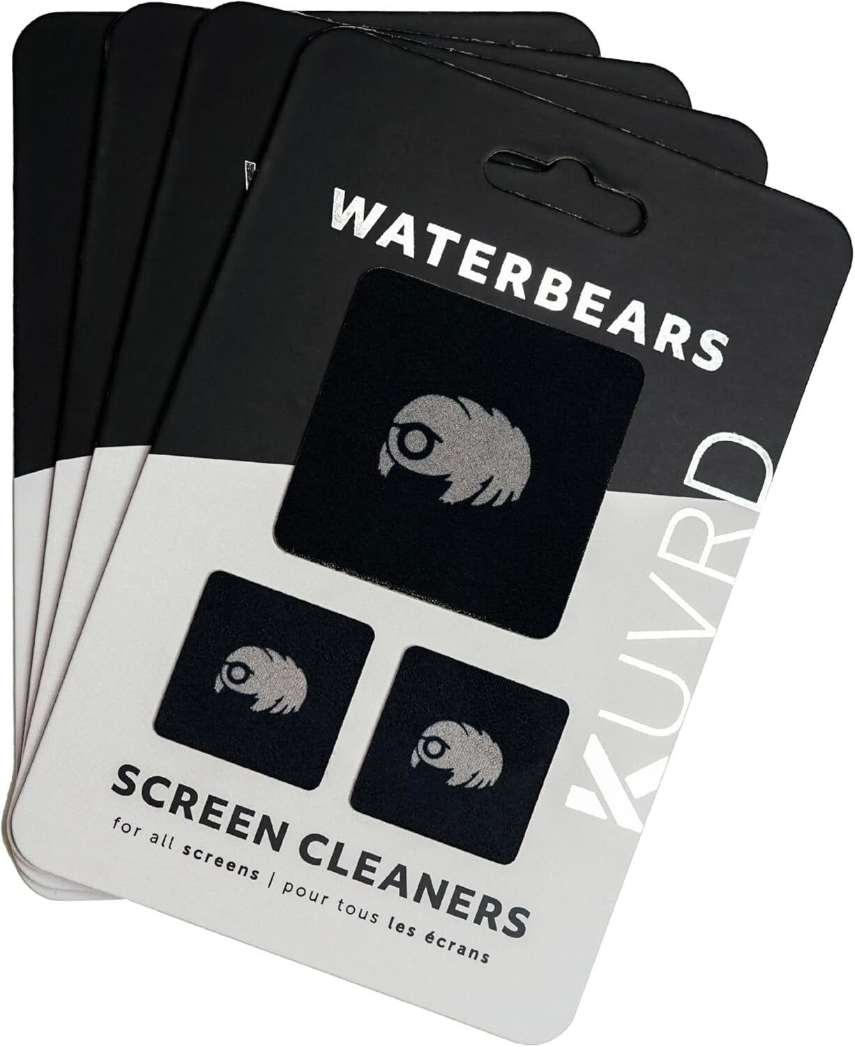 Featherweight & Resilient Screen Cleaner Set - 4-PAD Options for All Needs