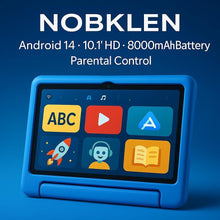 Load image into Gallery viewer, Long Battery Life Kids Tablet - 10.1" Screen, Parental Controls &amp; Apps Included