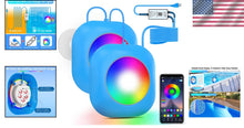 Load image into Gallery viewer, Customizable Magnetic Pool Lights - Safe for Night Swimming with APP Control