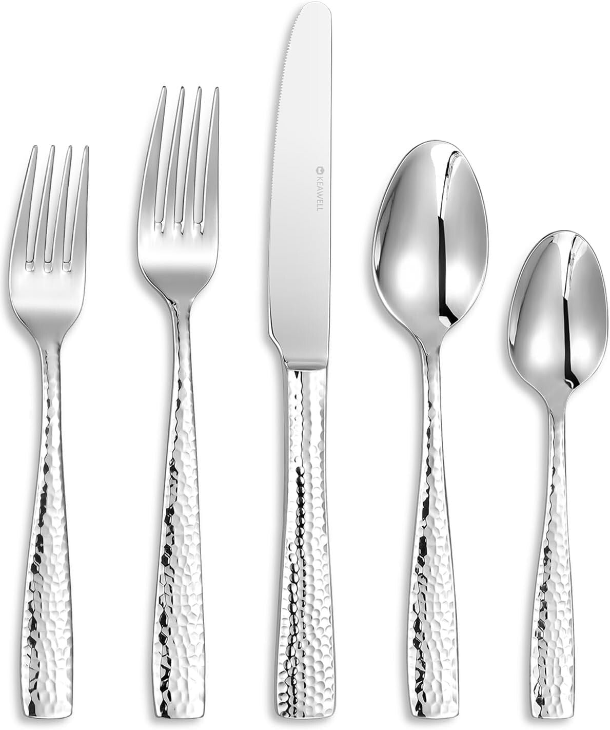 Elegant 65-Piece Premium Stainless Steel Flatware Set - Comfort & Durability