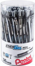 Load image into Gallery viewer, Professional Liquid Gel Ink Pen Set - 36 Retractable Pens, Medium and Bold