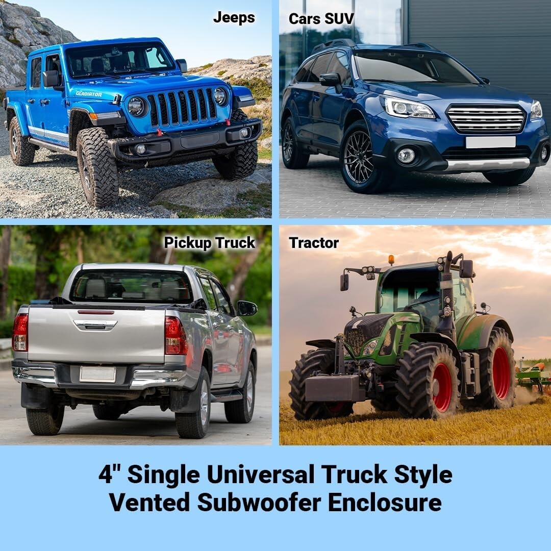 Bbox 12-Inch Dual Sealed Subwoofer Box - Ultimate Audio and Bass Experience