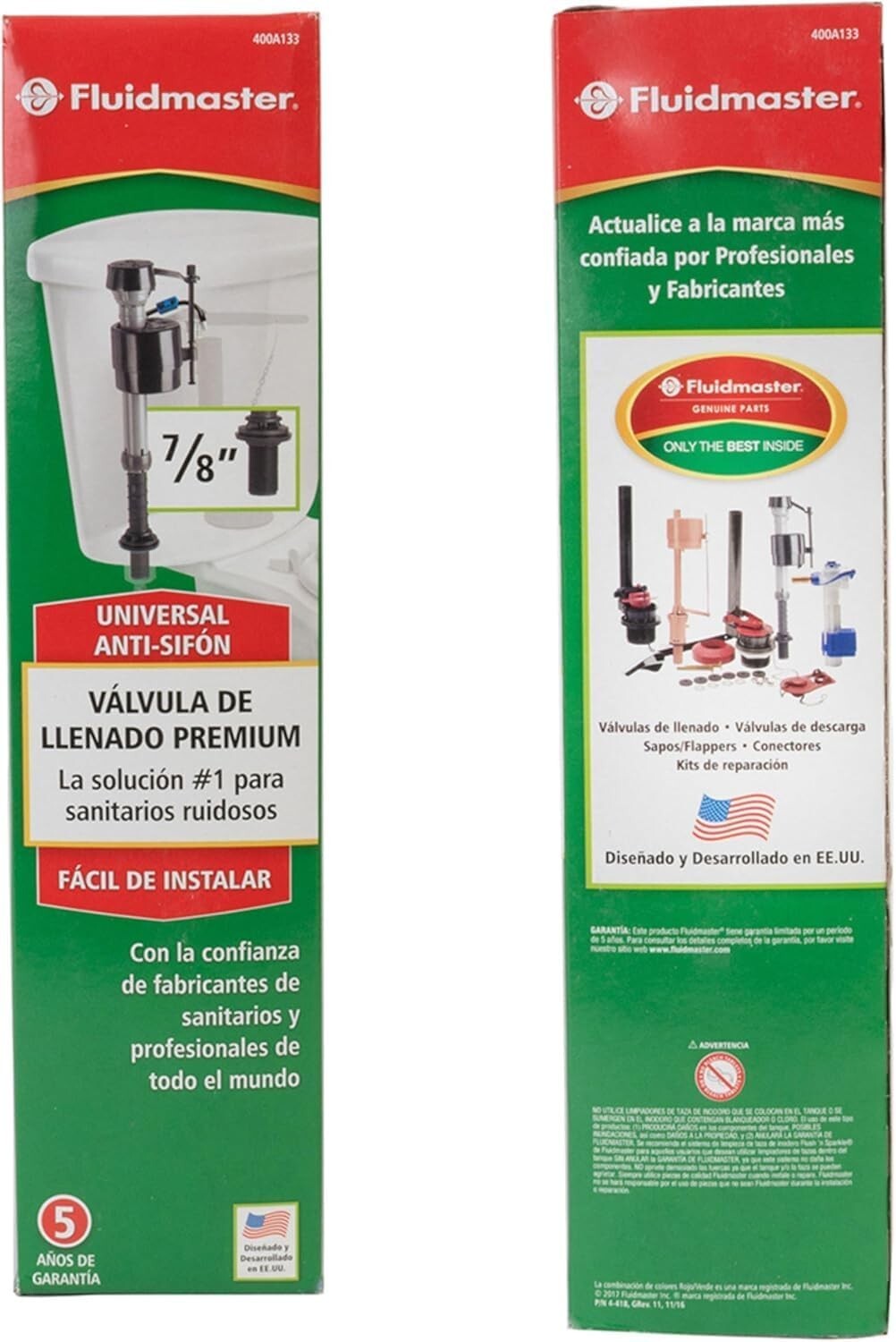 Efficient Universal Toilet Fill Valve 3 Pack - High Performance & Easy Install