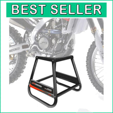 Load image into Gallery viewer, Universal Heavy-Duty Dirt Bike Stand - Detachable Anti-Slip Motorcycle Support