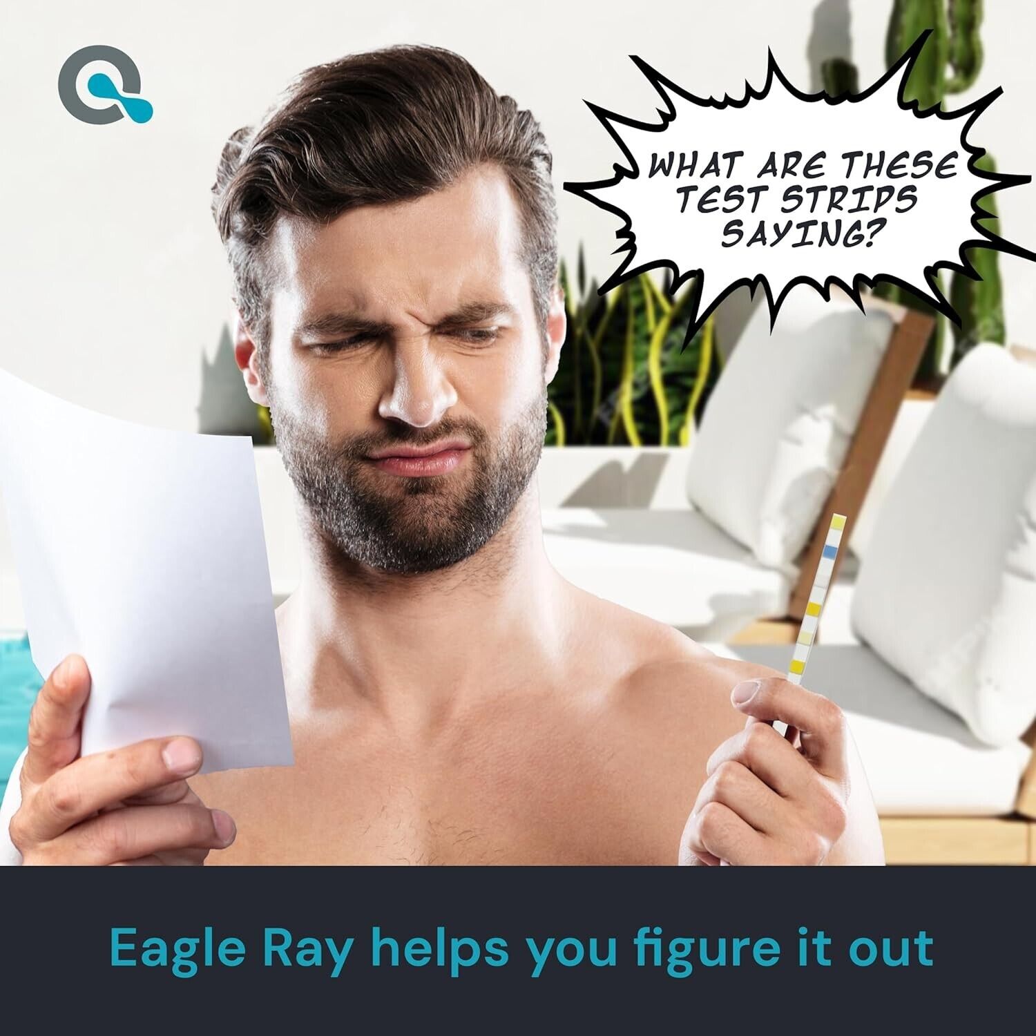 All-in-One Digital Water Analyzer for Pools & Spas – Tests 7 Key Parameters