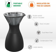 Load image into Gallery viewer, Travel-Friendly 32 oz Insulated Pour Over Coffee Maker - Eco-Friendly Design