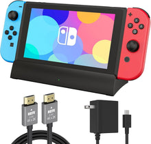 Load image into Gallery viewer, Replacement Nintendo Switch Dock - 4K Output, Lightweight with USB-C Charger