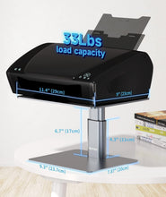 Load image into Gallery viewer, Compact Adjustable Monitor Stand in Space Grey - Ergonomic Design for Comfort