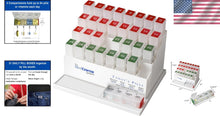 Load image into Gallery viewer, FSA HSA Eligible 31-Day Monthly Pill Organizer with 4 Times a Day Compartments