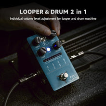 Load image into Gallery viewer, Professional Drum Loop Pedal with 121 Rhythmic Patterns &amp; 20-Minute Capacity