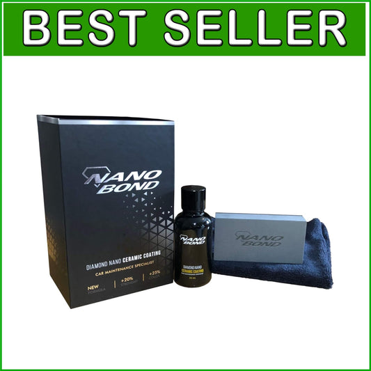 Hydrophobic 9H PRO Ceramic Coating Kit - Long-lasting High Gloss Automotive Care