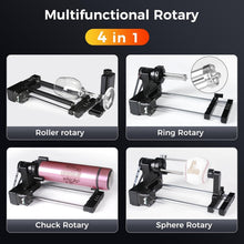 Load image into Gallery viewer, Versatile Laser Engraver Rotary Roller - Perfect for Glasses, Tumblers &amp; Rings