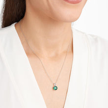 Load image into Gallery viewer, Stylish Created Emerald Birthstone Pendant Necklace 18" - Perfect Gift Idea