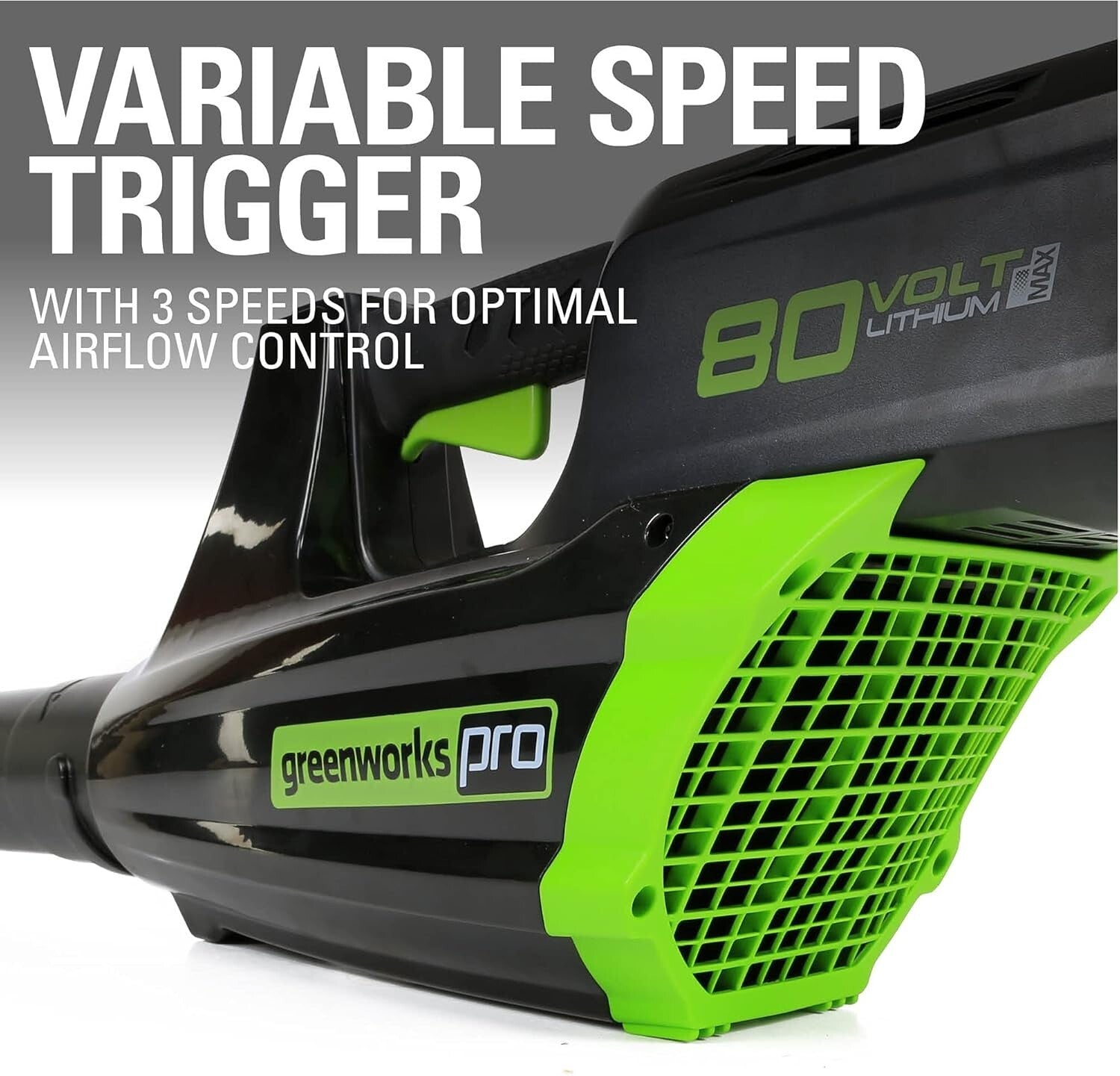 Pro 80V Brushless Cordless String Trimmer & Leaf Blower Combo - 2Ah Included