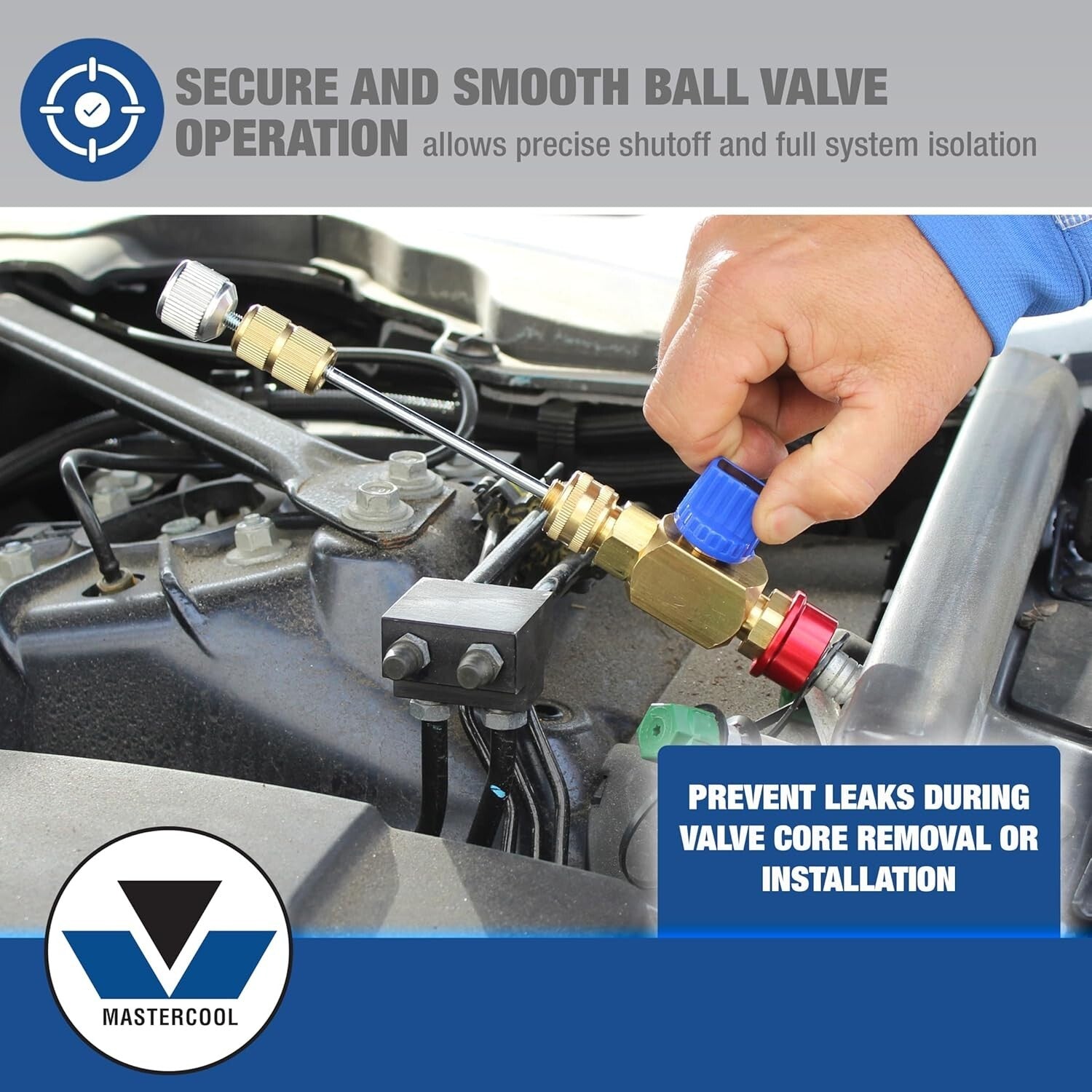 Efficient Valve Core Replacement Kit for R134a with Stainless Steel Tools