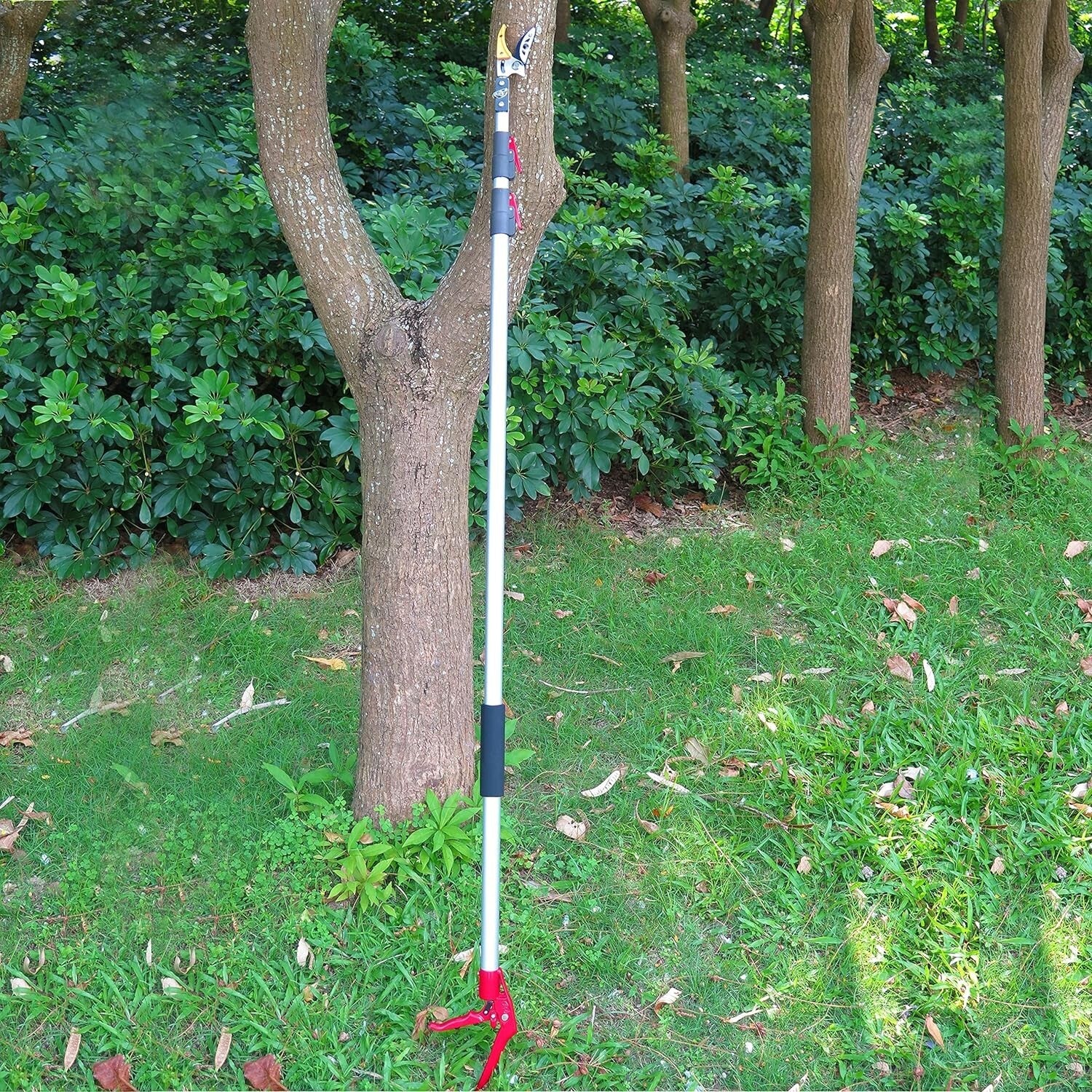 5.6-13 Foot Extendable Tree Pruner & Pole Saw - Manual Pruning Made Easy