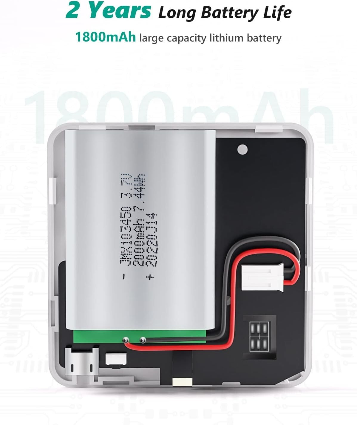 Compact WiFi Room Thermometer with Long Battery Life & Detailed Climate Tracking