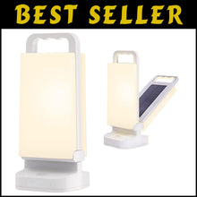 Load image into Gallery viewer, Lightweight Solar Powered Camping Lantern – Ideal for Hikes and Emergencies