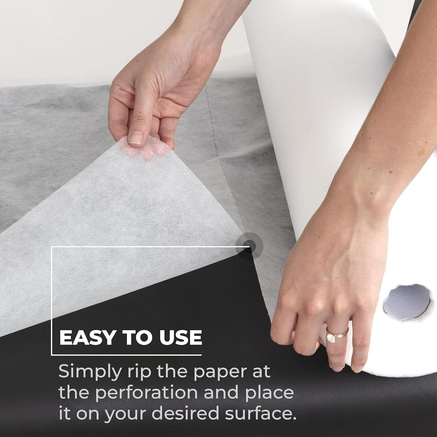 Moisture-Resistant Disposable Table Covers - 60 Sheets for Beauty Professionals