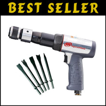 Load image into Gallery viewer, Heavy-Duty Long-Barrel Air Hammer with 5 Chisels for Pro-Grade Precision
