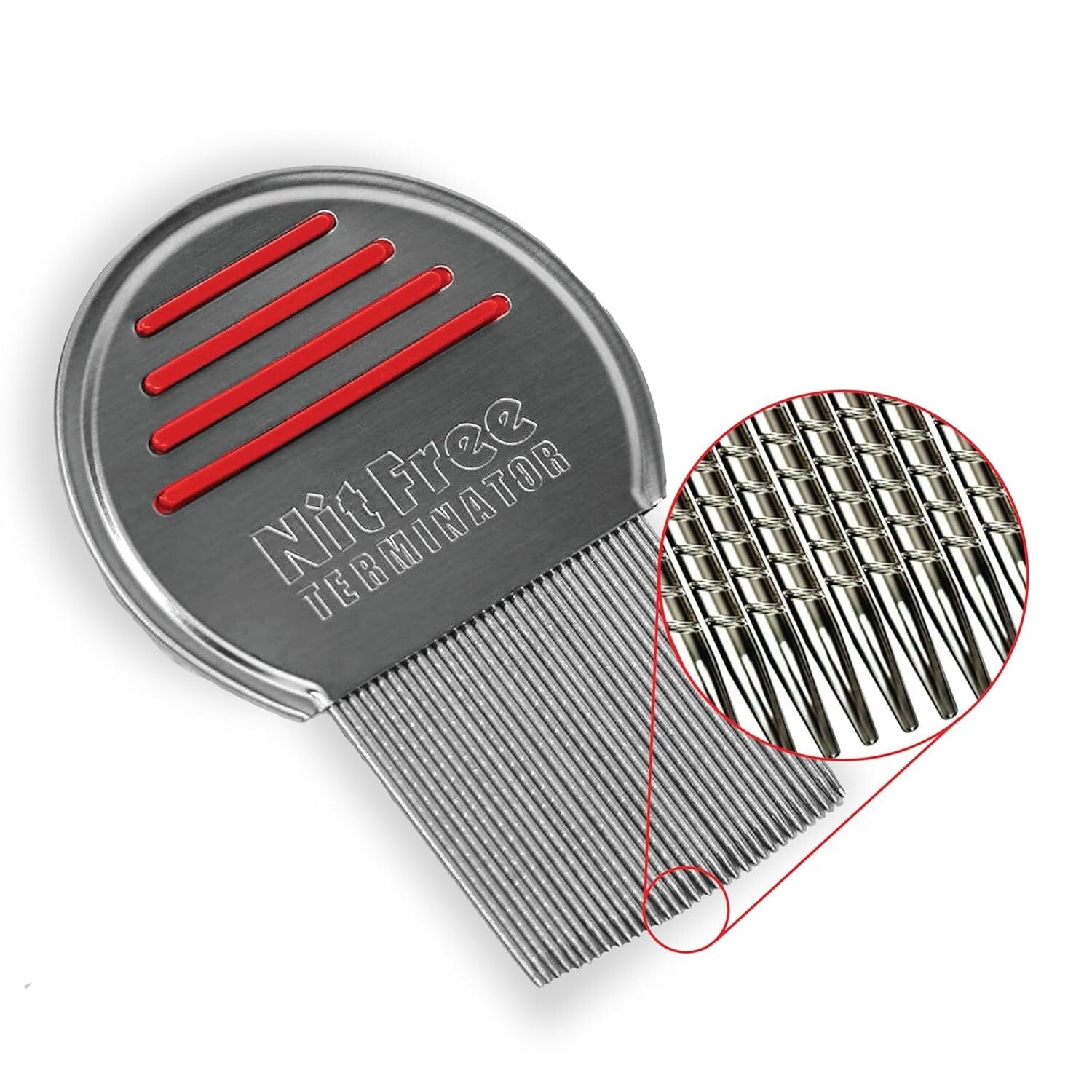 Professional Stainless Steel Lice Comb Pack of 6 – Effective Lice Treatment
