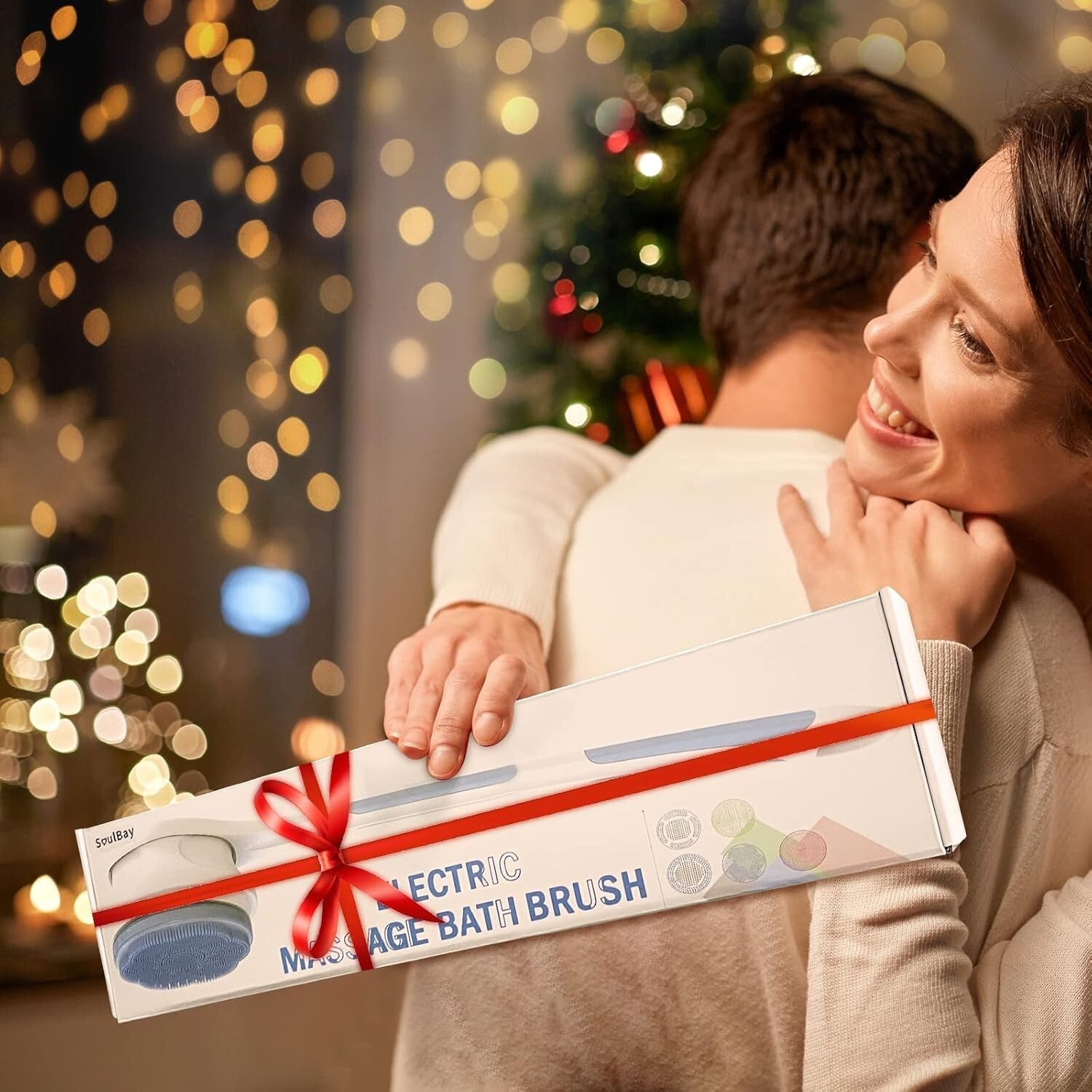 Electric Shower Brush with Long Handle: 5 Speed Modes for Customized Skin Care