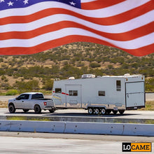 Load image into Gallery viewer, Heavy-Duty Adjustable Trailer Hitch for 2.5-Inch Receivers - 18,500 LBS GTW