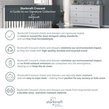 Load image into Gallery viewer, Durable White 4 Drawer Dresser for Kids - Safety Tested Nursery Storage Solution