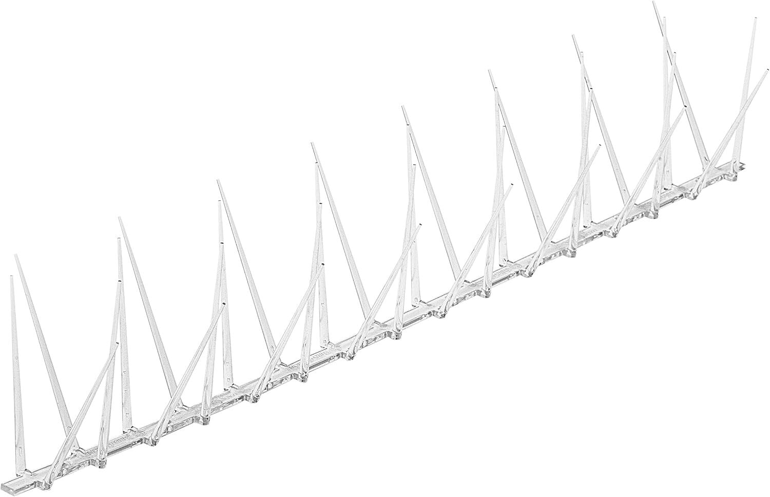 Clear 100ft EnviroSpike Bird Spikes - Durable Deterrent for Homes & Businesses