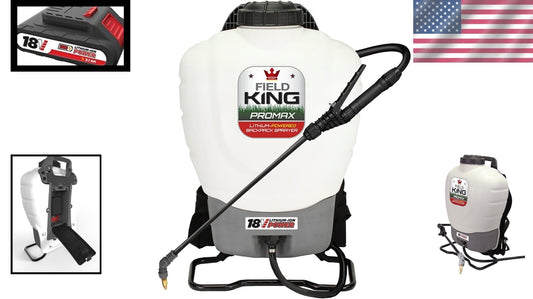 Durable 4-Gallon Chemical Sprayer - Ergonomic, Battery-Powered Convenience
