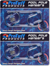 Load image into Gallery viewer, Ultimate Pool Storage Solution – 4 Stainless Steel Hooks for Easy Mounting