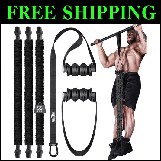 Professional Adjustable Strength Bands for Pull-Ups – Ultimate Fitness Tool