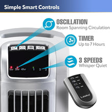Load image into Gallery viewer, Portable 36" Oscillating Tower Fan with Timer - Ideal for Bedroom &amp; Home Office