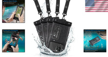Load image into Gallery viewer, Universal Floating Waterproof Phone Case - 4 Pack with Detachable Lanyards